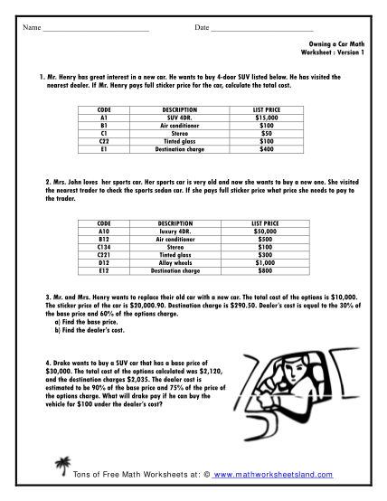 365228054-owning-a-car-math-worksheet-version-1-answers
