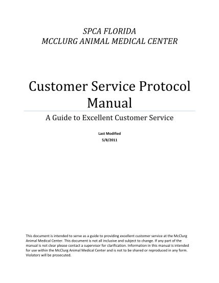 365534727-customer-service-protocol-manual-mcenterdoc-spcaflorida