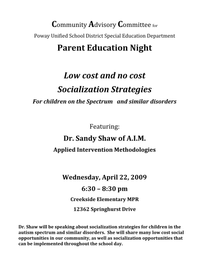 36564905-parent-education-night-low-cost-and-no-cost-socialization-strategies
