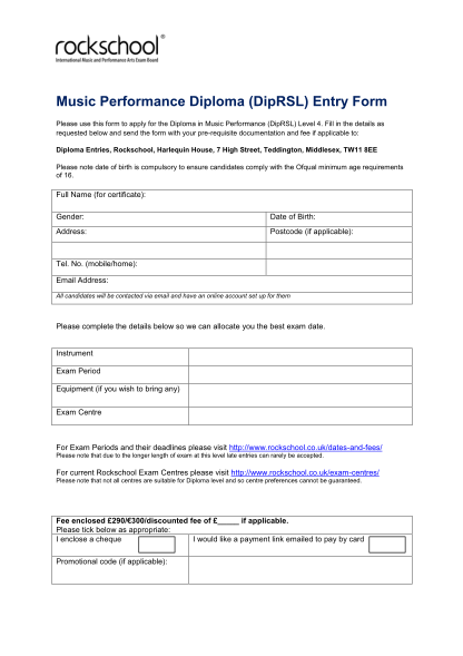 365739316-music-performance-diploma-diprsl-entry-form