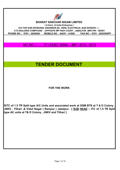 36627688-oo-the-sub-divisional-engineer-e-bsnl-electrical-sub-division-i