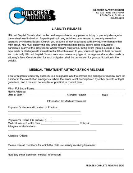 366378357-general-student-liability-and-medical-release-form