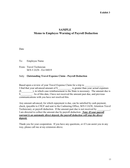 367295511-sample-memo-bto-employeeb-warning-of-payroll-deduction-fresnostate