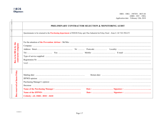 367625024-preliminary-contractor-selection-monitoring-audit-ineos-ineos