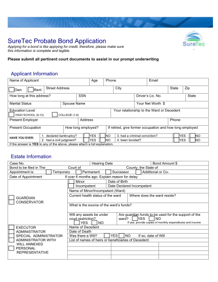 367649514-suretec-probate-bond-application-alamo-surety-bonds