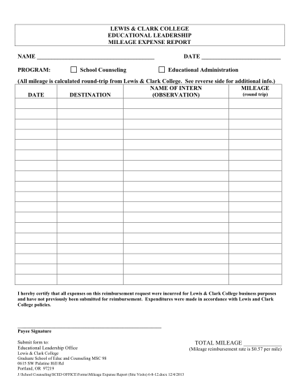 220 printable mileage log book page 4 - Free to Edit, Download & Print ...