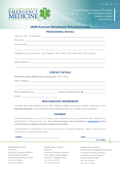 369956450-associate-membership-application-form-amp-direct-debit-mandate-iaem