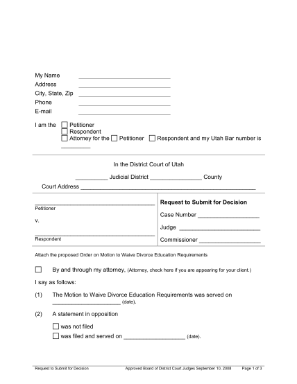Printable Sample Divorce Papers Form Printable Divorce Papers Divorce 