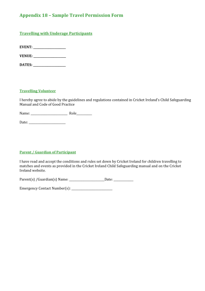 370573132-csm-appendix-18-travel-permission-form-2013-cricketireland