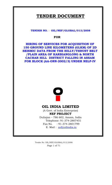 37062742-ender-document-tender-document-oil-india-limited