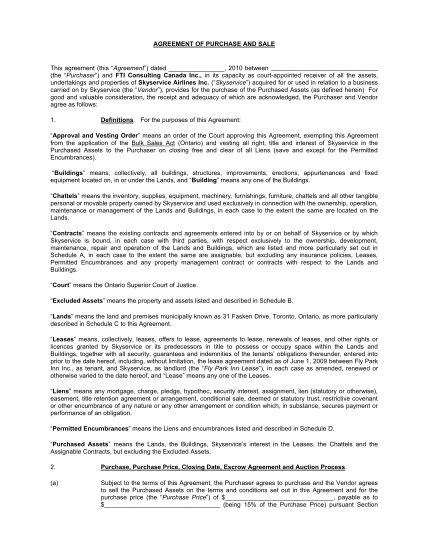 37077566-fasken-purchase-agreement-template-fti-consulting-canada-inc