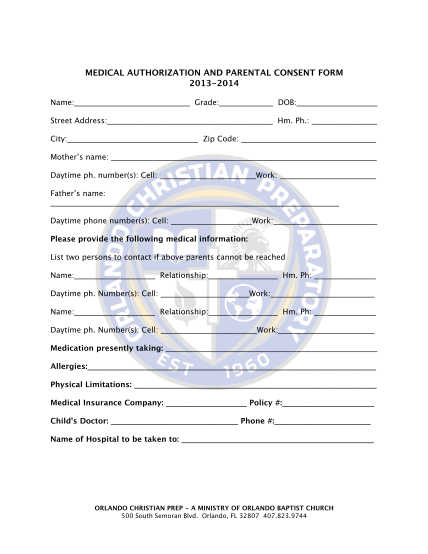 371383967-medical-authorization-and-parental-consent-form-orlandochristianprep