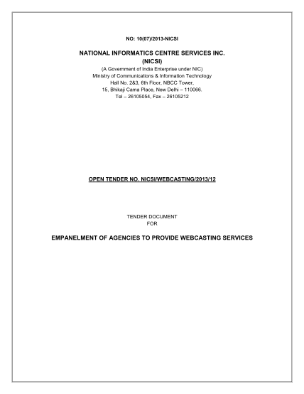 371730682-nicsi-empanelment-of-agencies-to-provide-webcasting-services-nicsi-nic