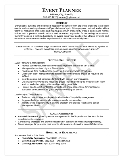 37279255-event-planning-professional-resume-writer