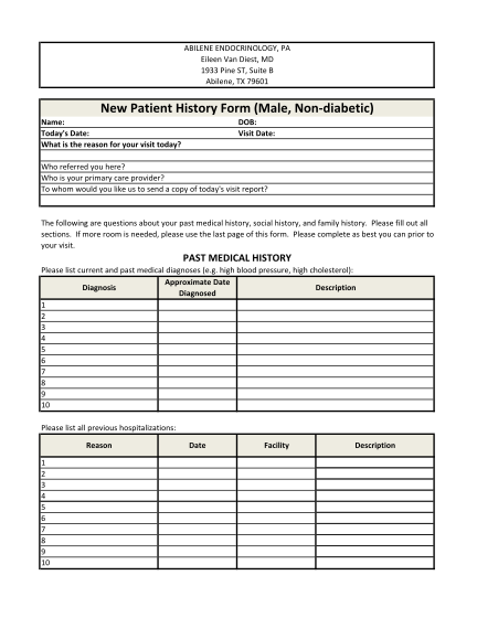 372921813-new-patient-history-form-male-non-diabetic