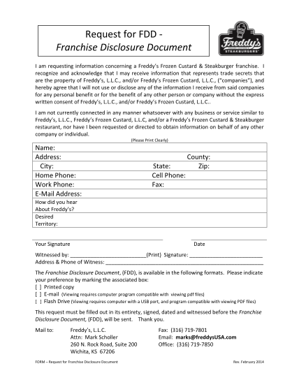 373539954-request-for-franchise-bdisclosureb-document-freddy39s-frozen-bb