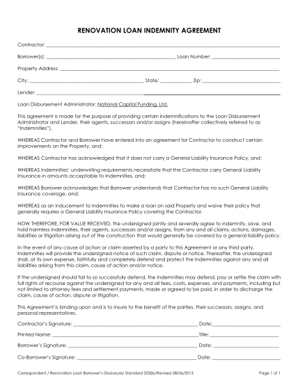 37362042-renovation-loan-indemnity-agreement-form