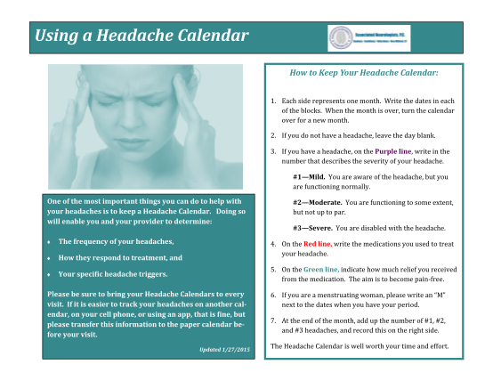 374331745-using-a-headache-calendar-associated-neurologists-associatedneurologists