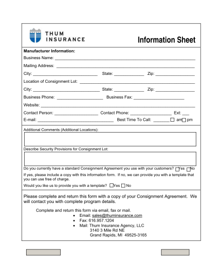 37690137-consignment-form-manufacturer-thum-insurance-agency