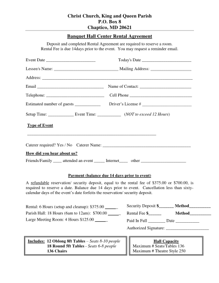 377094719-parish-hall-center-agreement-christ-church-king-and-queen-parish-cckqp
