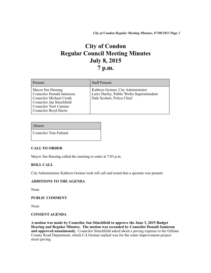 377154130-city-of-condon-regular-council-meeting-minutes-july-8-2015-7-pm