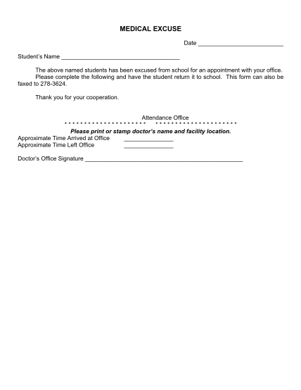 42 Urgent Care Doctors Note page 2 Free to Edit Download Print