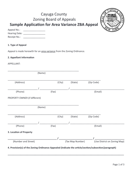 37816211-area-variance-application-pdf-cayuga-county
