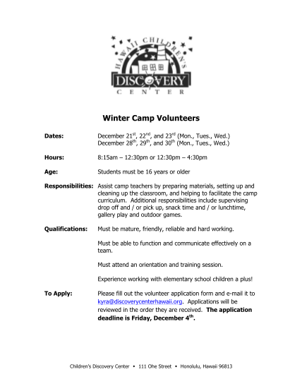 378192719-winter-camp-volunteer-information-and-applicationdocx-discoverycenterhawaii
