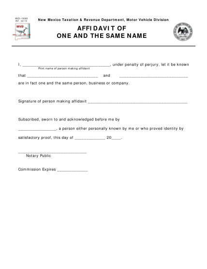 22 Sample Affidavit Of Birth Page 2 Free To Edit Download Print 