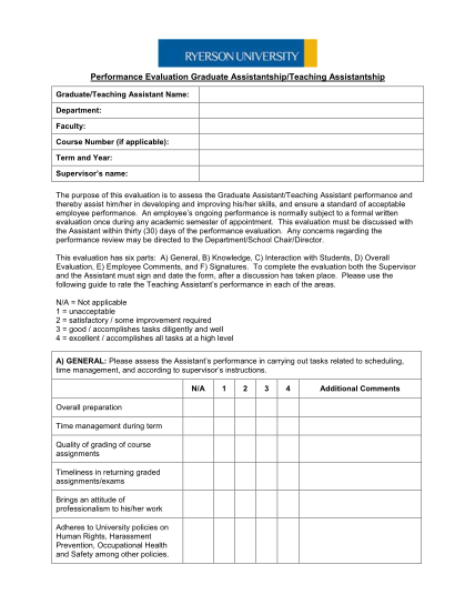 59 employee performance review template excel page 3 - Free to Edit ...
