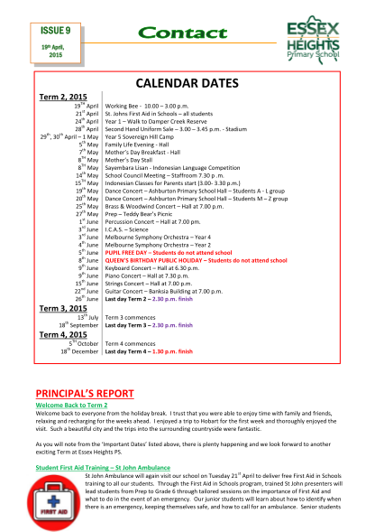 378798718-issue-9-19th-april-2015-calendar-dates-term-2-2015-th-19-april-st-21-april-th-24-april-th-28-april-th-th-29-30-april-1-may-th-5-may-th-7-may-th-8-may-th-8-may-th-14-may-th-15-may-th-19-may-th-20-may-th-25-may-th-27-may-st-1-june-rd-3