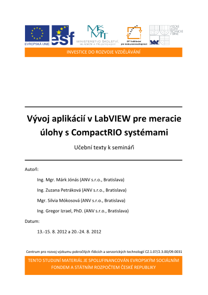 379064482-vvoj-aplikci-v-labview-pre-meracie-lohy-s-compactrio-crr-vutbr