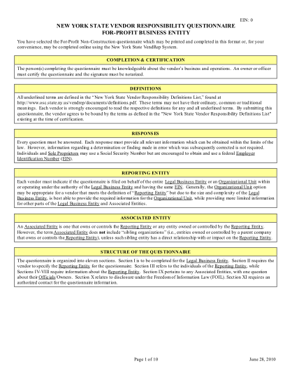 37914473-vendor-responsibility-questionnaire-new-york-state-department-agriculture-ny