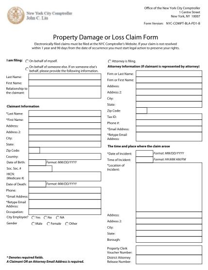37935863-fillable-property-damage-or-loss-claim-form-nyc-on-line-comptroller-nyc