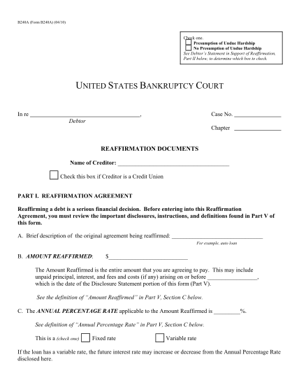 37938463-download-reaffirmation-agreement-form-240a-united-states-azb-uscourts