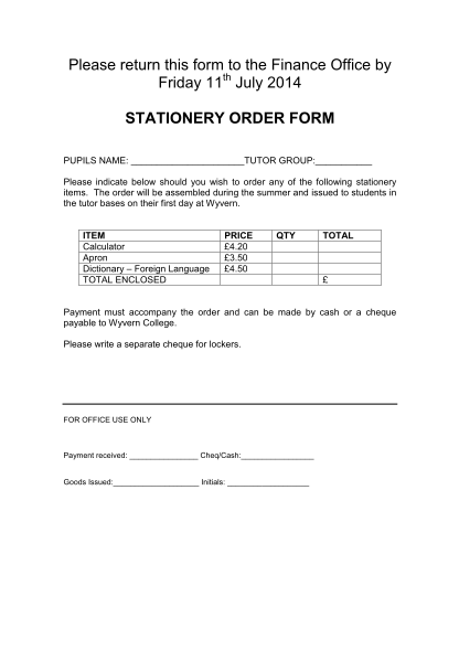 379900748-stationery-order-form-wyvern-college-wyverncollege-org
