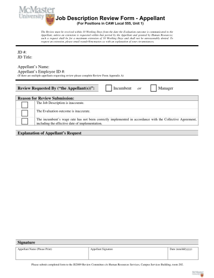 38020713-job-description-review-form-appellant-working-at-mcmaster-workingatmcmaster