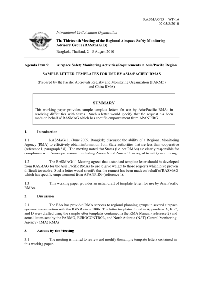 38081227-sample-letter-templates-for-use-by-asiapacific-rmas-icao-icao