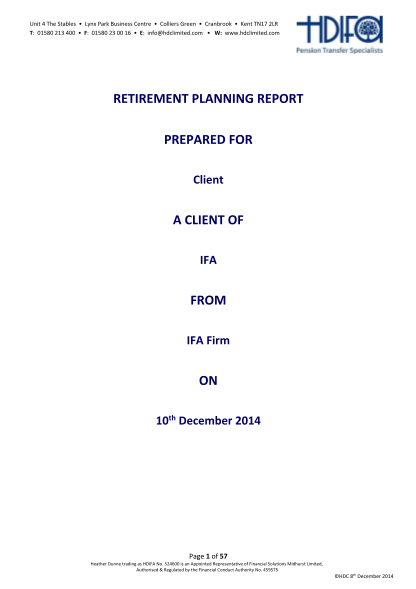 381729761-sample-retirement-planning-report-hdc-consulting-limited