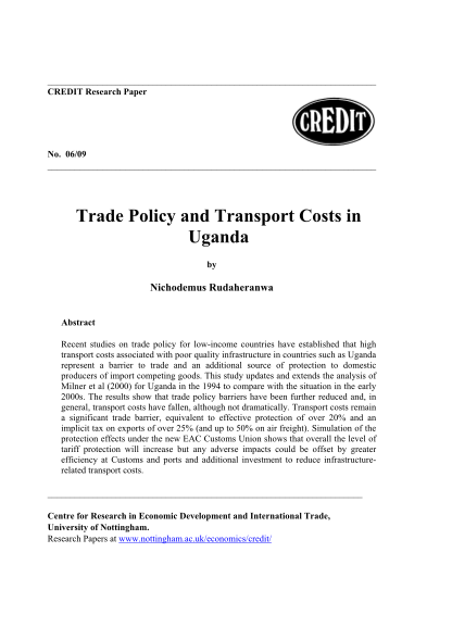 38209231-trade-policy-and-transport-costs-in-uganda-university-of-bb-nottingham-ac