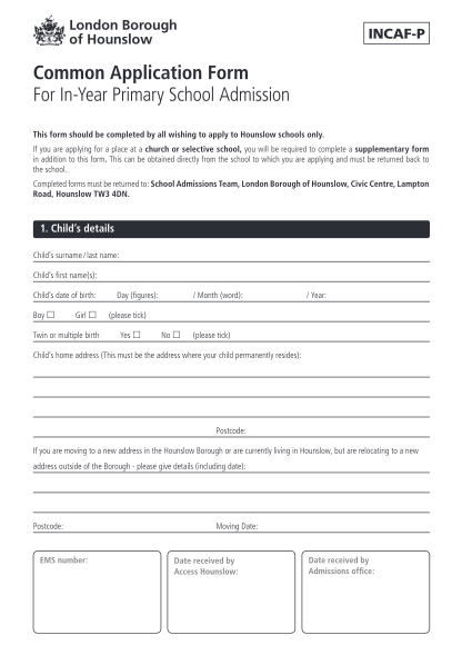 38261641-fillable-hounslow-in-year-common-application-form-incaf-hounslow-gov