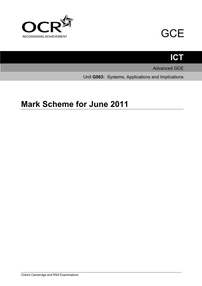 38293668-fillable-ocr-ict-g063-june-2011-mark-scheme-form-ocr-org