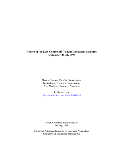 38312274-summit-report-pdf-the-center-for-advanced-research-on-bb-carla-umn