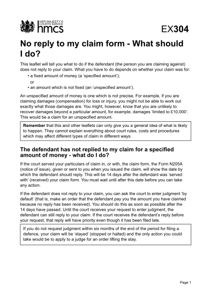 38370248-ex304-no-reply-to-my-claim-form-what-should-i-do-unipol