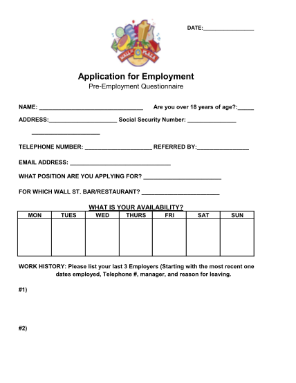 383983063-date-application-for-employment-preemployment-questionnaire-name-are-you-over-18-years-of-age-wallstplaza