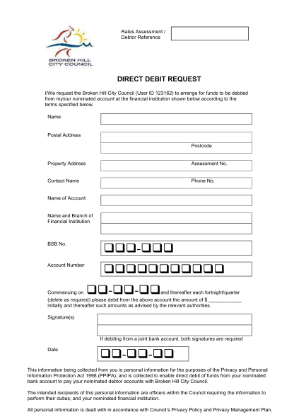 384219467-direct-debit-request-form-ddr-service-agreementdoc-brokenhill-nsw-gov