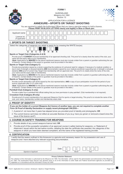 38454175-form-1_annexure-occupational_sports-or-target-shooting1pdf