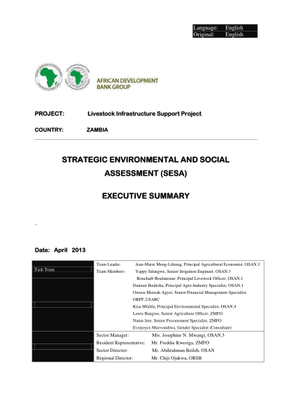 38508406-zambia-livestock-infrastructure-support-project-executive-sesa-summary-afdb