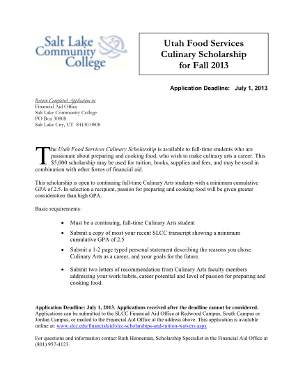 38563607-utah-food-services-culinary-scholarship-for-fall-2013-salt-lake-slcc