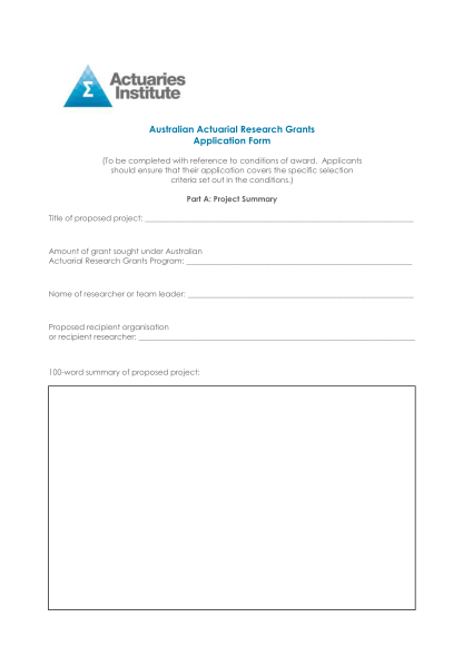38674041-australian-actuarial-research-grants-application-form-institute-of-actuaries-asn